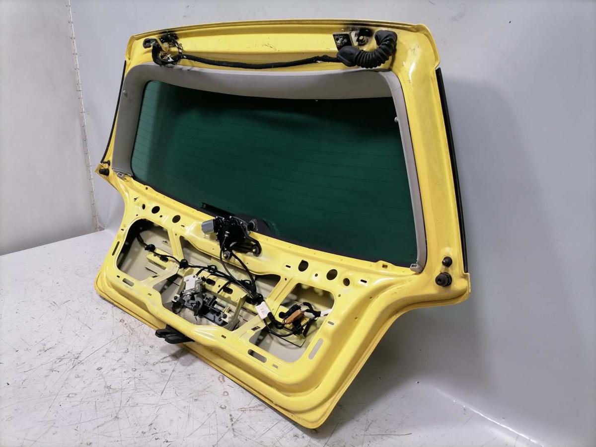 VW Polo 9N3 Bj.2007 original Heckklappe mit Heckscheibe LB1B Sunflower Yellow